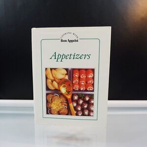 Cooking with Appetizers Bon Appetit Hardcover 1982